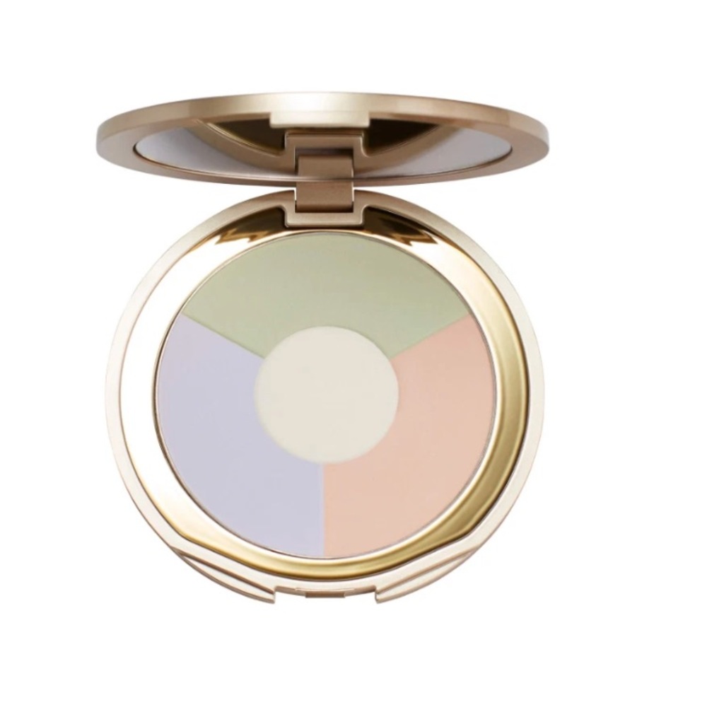 Stila One Step 3 Color Correct Brightening Finishing Powder Blur Pores~Light